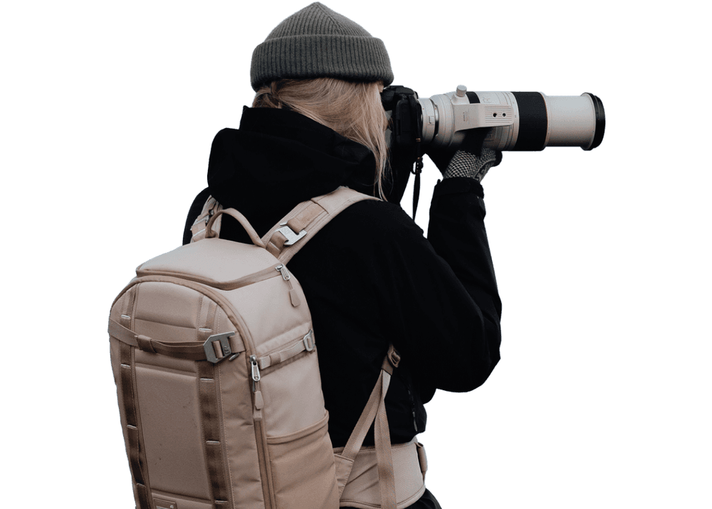 Person with camera